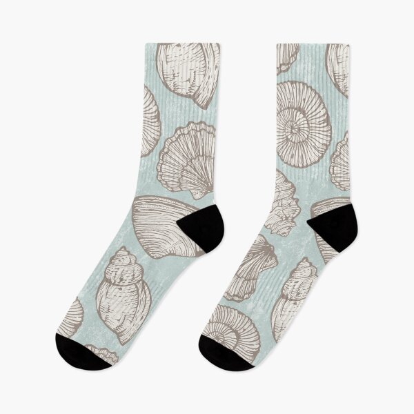 Item preview, Hand Drawn Sea Shells Pattern designed and sold by PurpleTank.