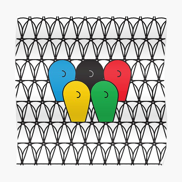 Number 6 Poster