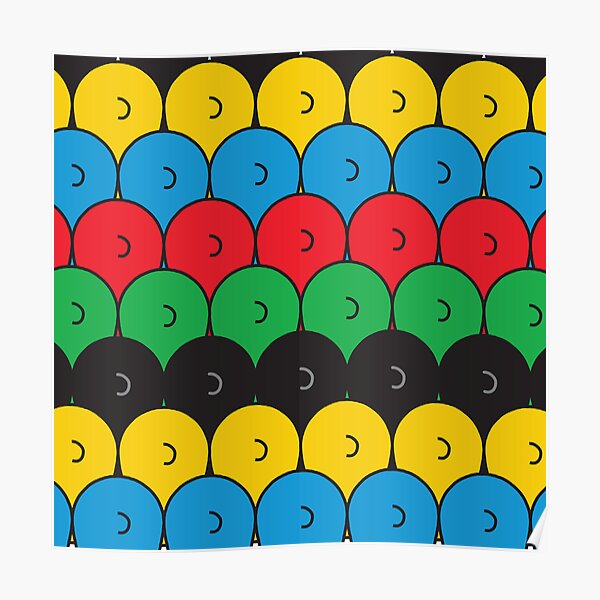 Number 7 Poster