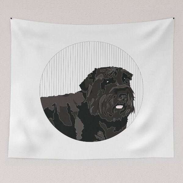 Item preview, Animal Vignette: Bouvier des Flandres  designed and sold by CraftingYellow.