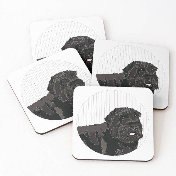 Item preview, Animal Vignette: Bouvier des Flandres  designed and sold by CraftingYellow.