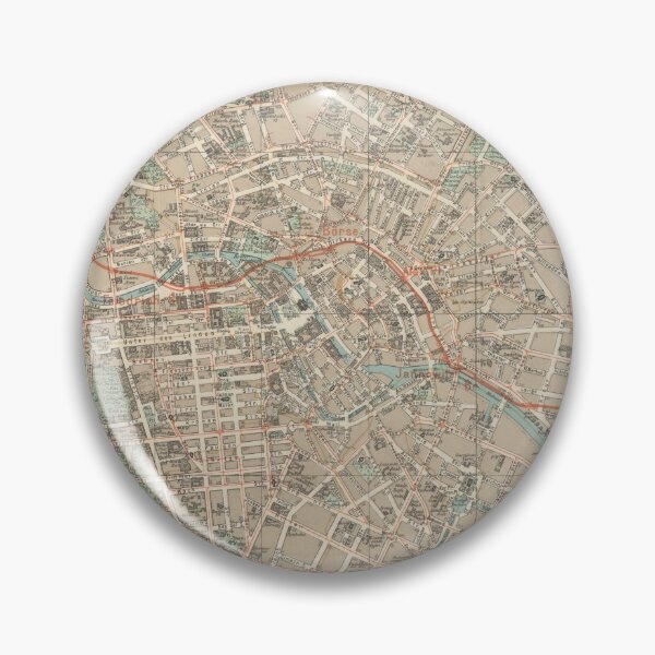 Item preview, Vintage Map of Berlin Germany (1904) designed and sold by BravuraMedia.