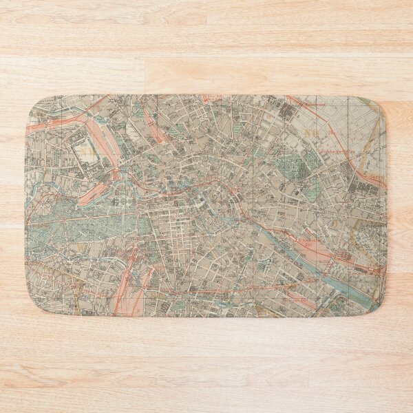 Item preview, Vintage Map of Berlin Germany (1904) designed and sold by BravuraMedia.