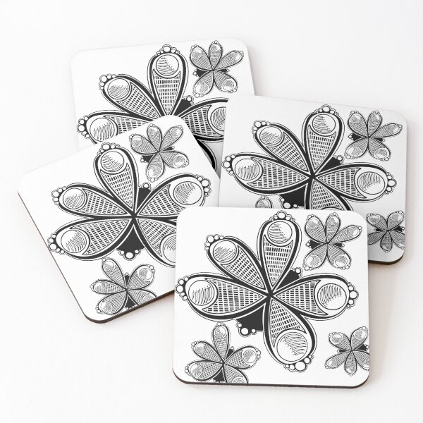 Item preview, Intricate Abstract Flower designed and sold by Rachelle Byers.