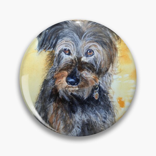 Item preview, Lizzie: Retrato en acuarela y carboncillo blanco de Lizzie, una perrita lobera irlandesa designed and sold by Double Dutch Designs.