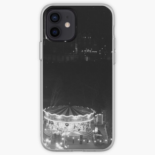 Greyscale Carousel iPhone Soft Case