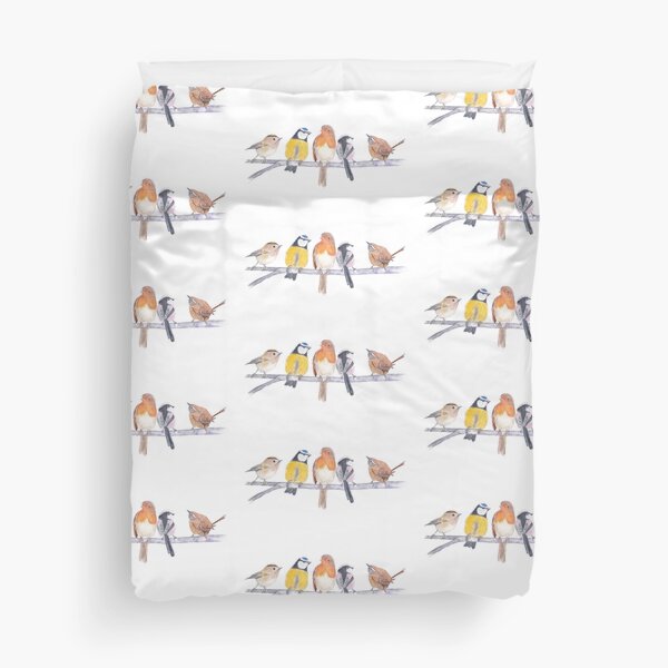 British Birds Duvet Cover