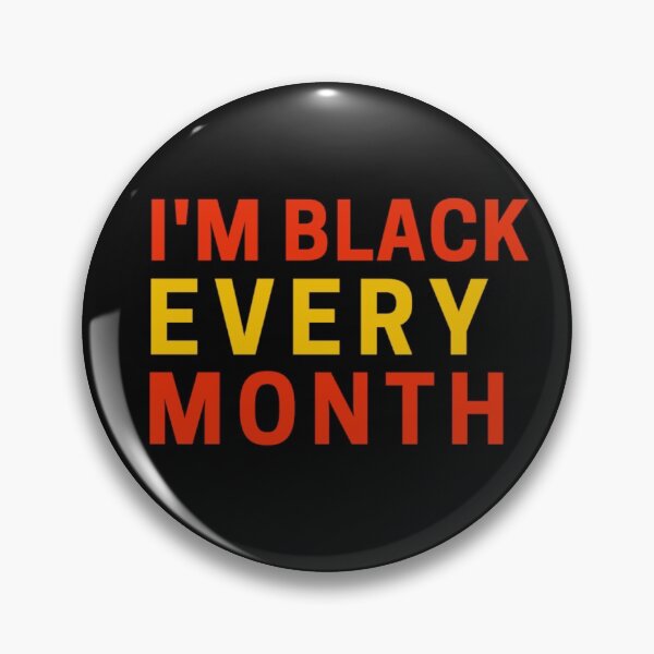 Item preview, I am black every month designed and sold by zahra369der.