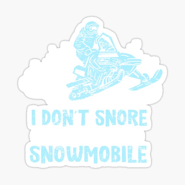 Item preview, No ronco Sueño Soy un trineo de motos de nieve designed and sold by haselshirt.