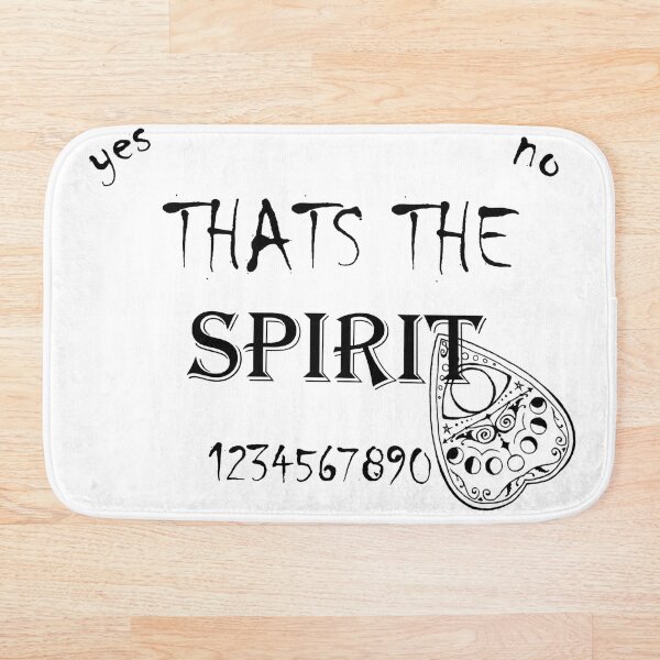 That's the spirit Bath Mat