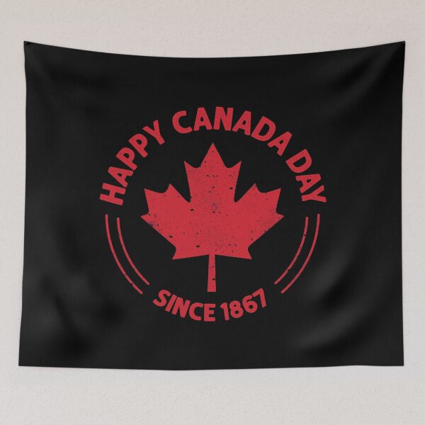 Item preview, Happy Canada Day - Since 1867 - Red Version with Black Back designed and sold by crismk.