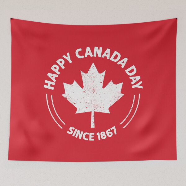 Item preview, Happy Canada Day - Since 1867 - White Version designed and sold by crismk.