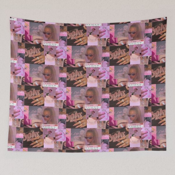 Item preview, Y2K neon pink aesthetic collage  designed and sold by cloudy-moon.