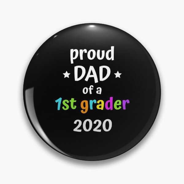 Item preview, Proud Dad Of A 1st Grader 2020 Cute Outfit For Dad 1st Grade Gift designed and sold by FunnySunny T-Shirts.