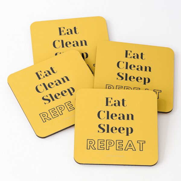 Item preview, Eat, Clean, Sleep, Repeat designed and sold by SavvyCleaner.