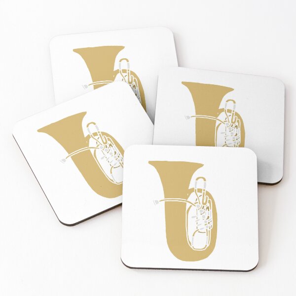 Item preview, Abstract Tuba Shape Art designed and sold by bassoongirl123.