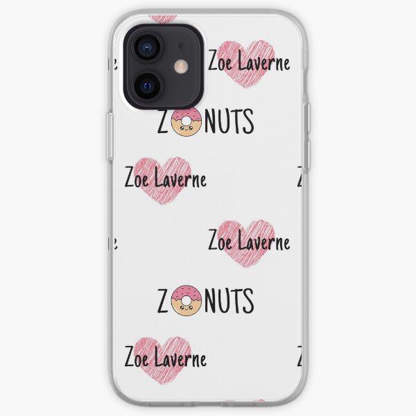 Zoe Laverne - Proud Zonut (White) iPhone Soft Case