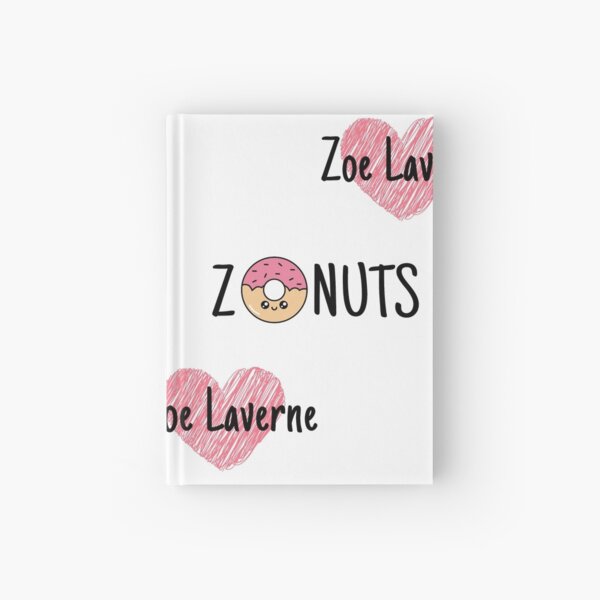 Zoe Laverne - Proud Zonut (White) Hardcover Journal