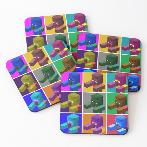 Item preview, Minecraft Undead Character Pop Art designed and sold by fastandre.