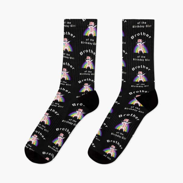 Item preview, brother of the birthday girl unicorn rainbow designed and sold by Dieowl.