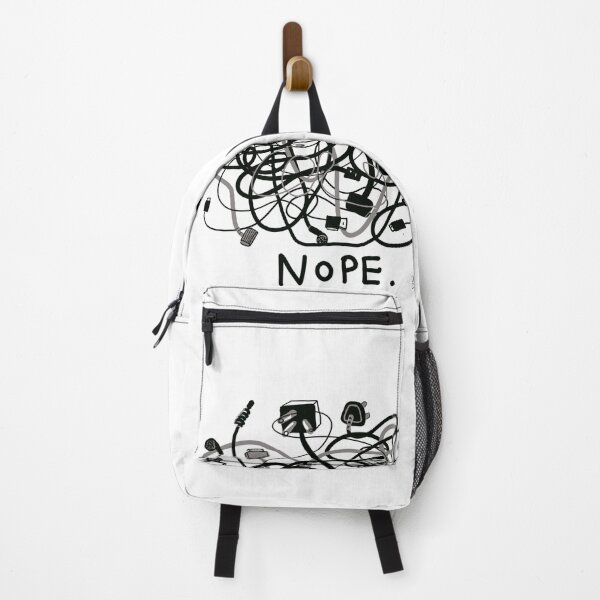 Item preview, Nope: fun tech design designed and sold by Hannah's  Doodles.