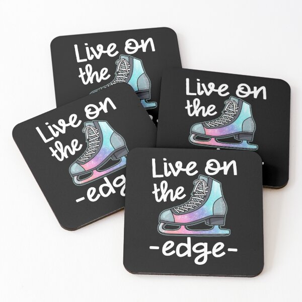 Item preview, Live On The Edge - Figure Skating T-Shirt designed and sold by biNutz.