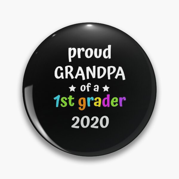 Item preview, Proud Grandpa Of A 1st Grader 2020 Cute Grandfather First Grade Outfit Gift designed and sold by FunnySunny T-Shirts.