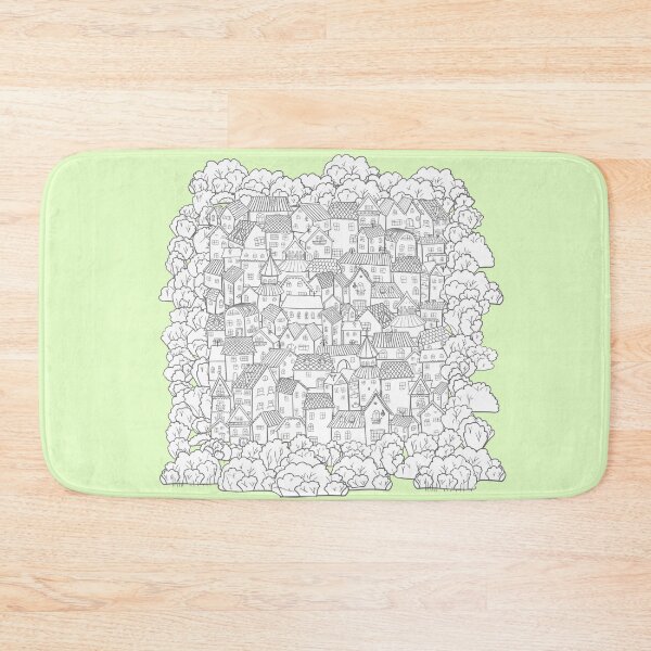 Item preview, Cute cartoon town.  designed and sold by lantica.