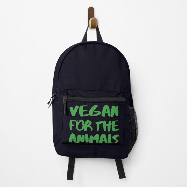Item preview, Vegan For The Animals - Green Paint Brush Style designed and sold by GreenSlate.