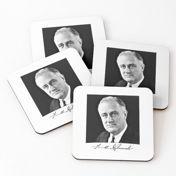 Item preview, FDR Signature Portrait designed and sold by stayfree101.