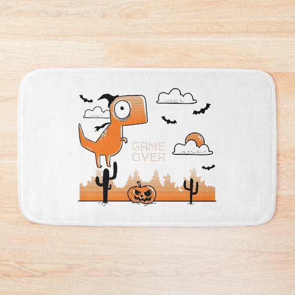 Item preview, Game Over Halloween Dinosaur designed and sold by Dewirumbaina.