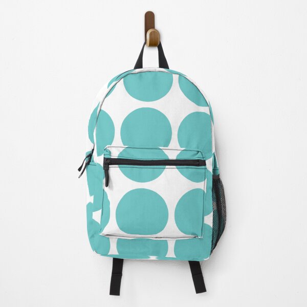 Item preview, Aqua Mod Polka Dots Pattern designed and sold by Cool Fun Awesome Time.