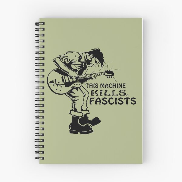 Item preview, This Machine Kills Fascists Punk Guitarist designed and sold by MonkeyBusinessC.