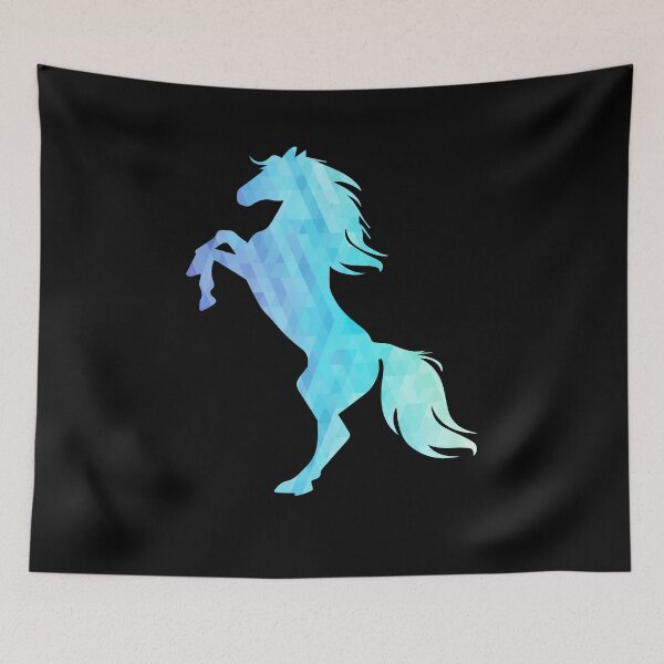 Item preview, horse art polygon gift funny gift for farmer designed and sold by alaechamlal.