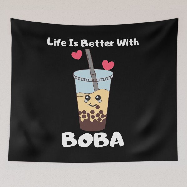 Item preview, Life Is Better With Boba - Bubble Tea Cute Gift designed and sold by hasnimed.