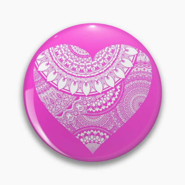Item preview, Mandala Heart designed and sold by Hecky Thump  Designs.