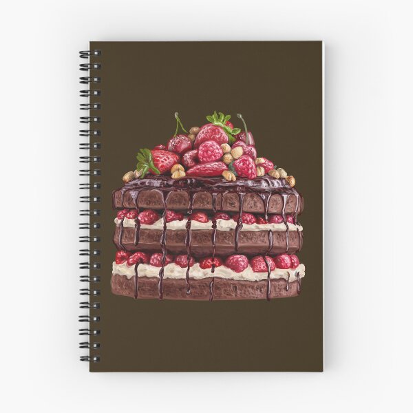 Item preview, Mixed Berries Chocolate Cake designed and sold by Alicia Chee.