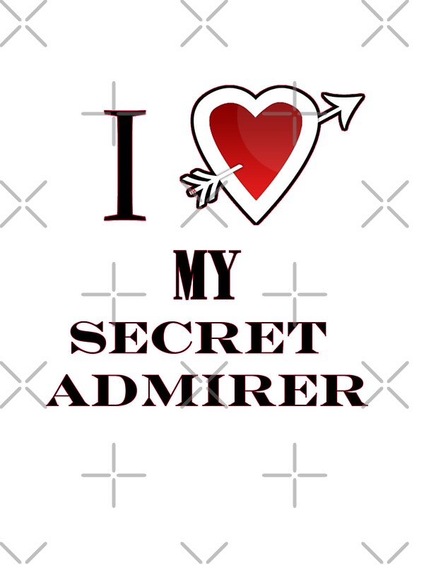 s day secret admirer cards quot i my secret admirer valentines day quot stickers by s day secret admirer cards quot i my secret admirer valentines day quot stickers by