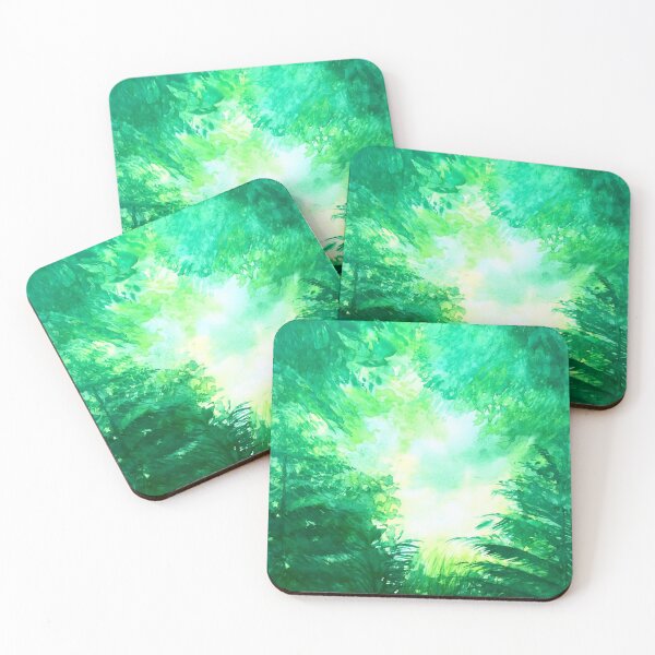 Item preview, Tropical jungle watercolor illustration designed and sold by DaryaGeft.