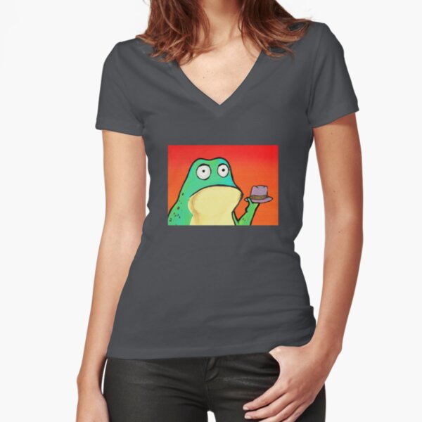 Fitted V-Neck T-Shirt