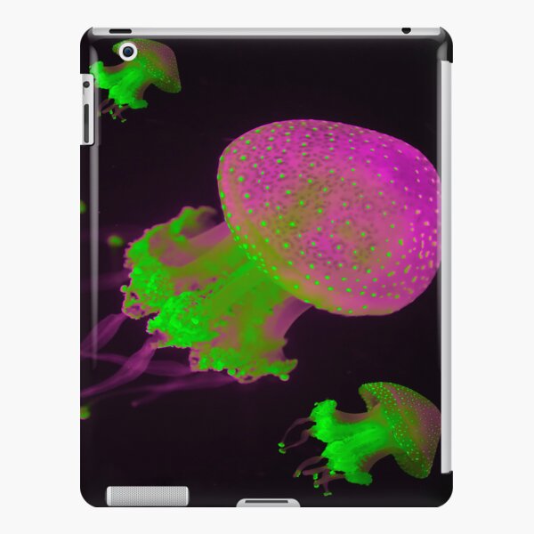 Green and Purple Jellyfish iPhone/iPad Case iPad Snap Case