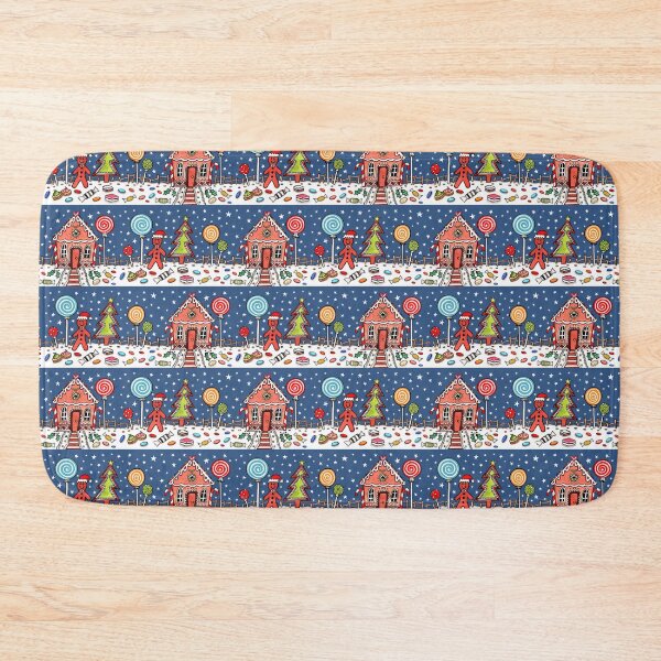 Item preview, Gingerbread House Christmas Pattern 3 designed and sold by Helen McCartney Designs.