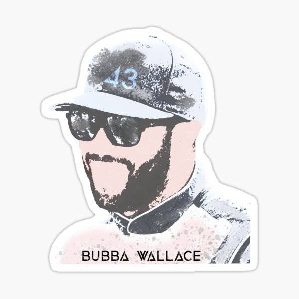 “Bubba wallace” Sticker by abdullah-kh | Redbubble