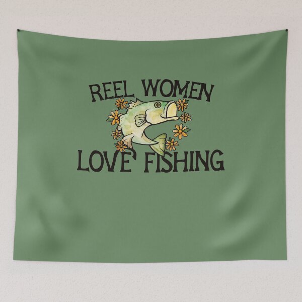 Item preview, REEL women love fishing designed and sold by FrictionMaxxing.