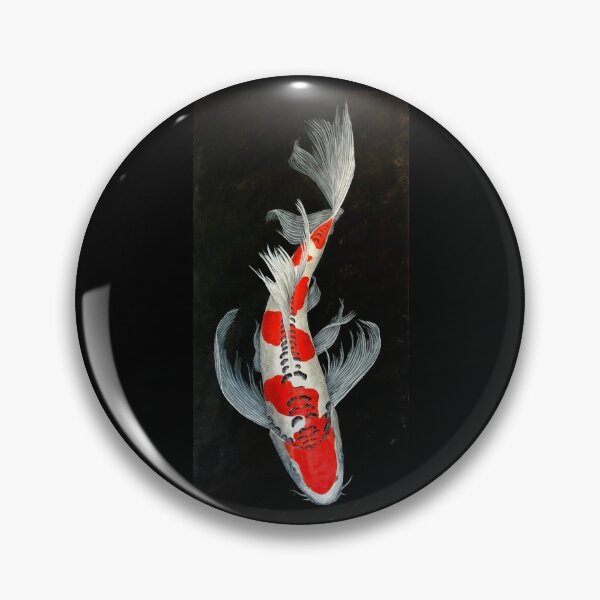 Item preview, Butterfly Koi Red and White designed and sold by Koiartsandus.
