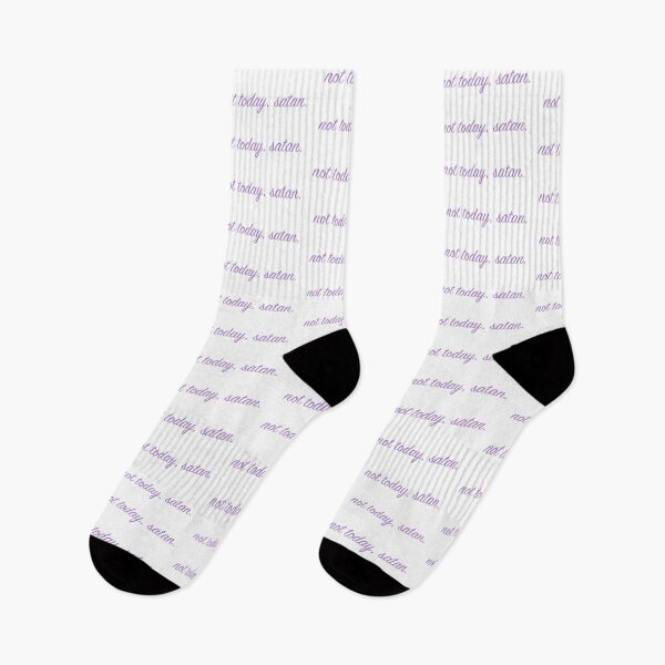 Item preview, not today, satan. (purple 1) designed and sold by tayput.
