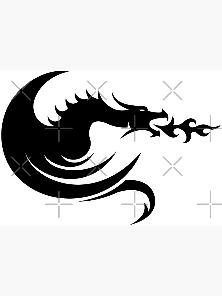 Flying Dragon Tattoo Design Sample