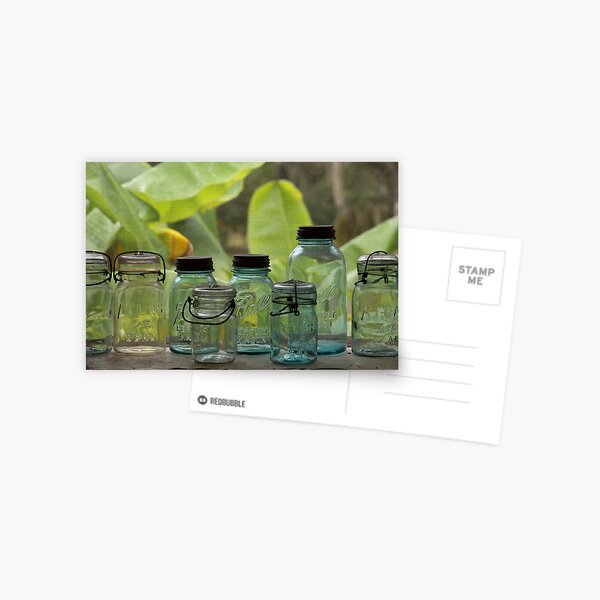 Mason Jars Postcard
