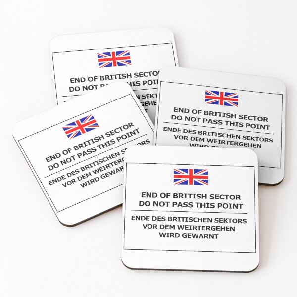 Item preview, End of British sector Berlin Cold War design. designed and sold by AidanMDesigns.