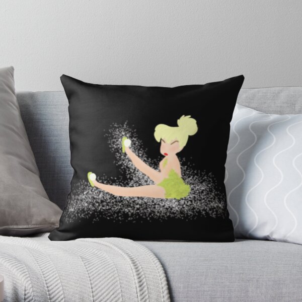 Tinker bell Art Throw Pillow
